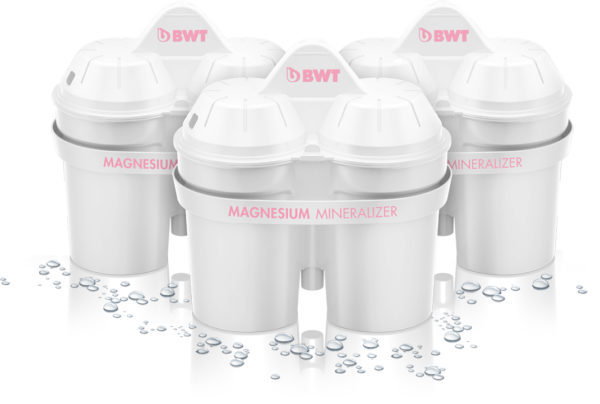 BWT's special magnesium ion exchange filter cartridges