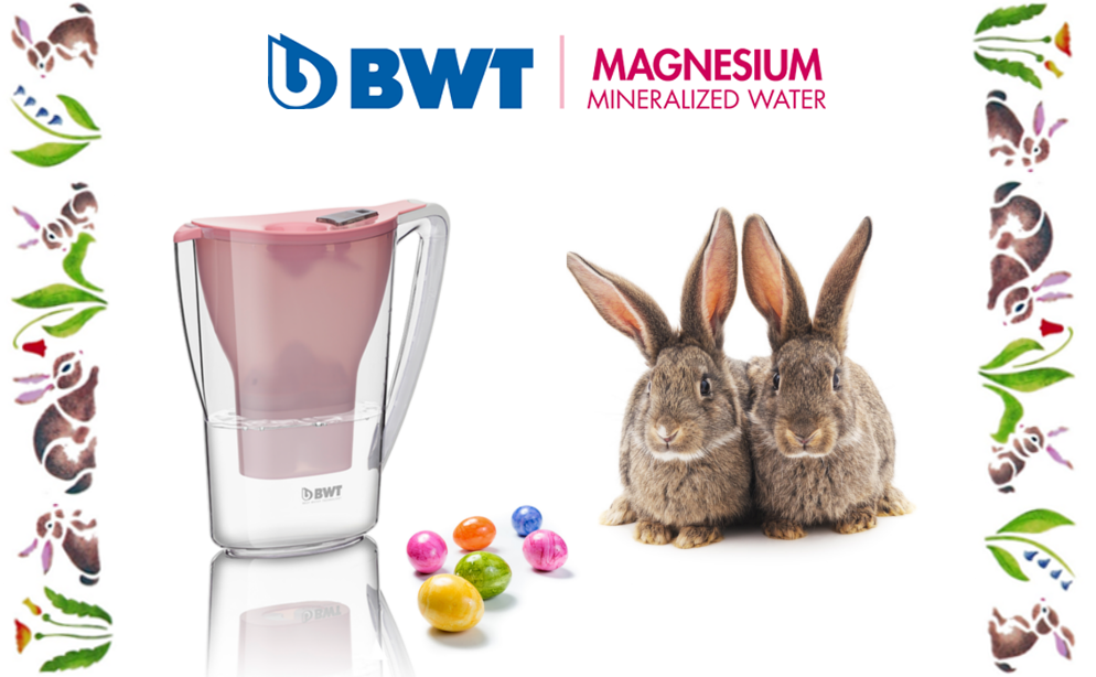 Enjoy Easter with your family and Magnesium Mineralized Water.