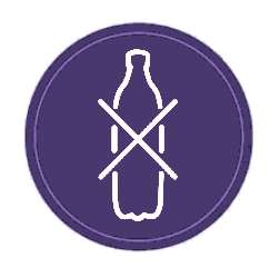 With Balanced Alkalized Water Cartridge No plastic bottles necessary