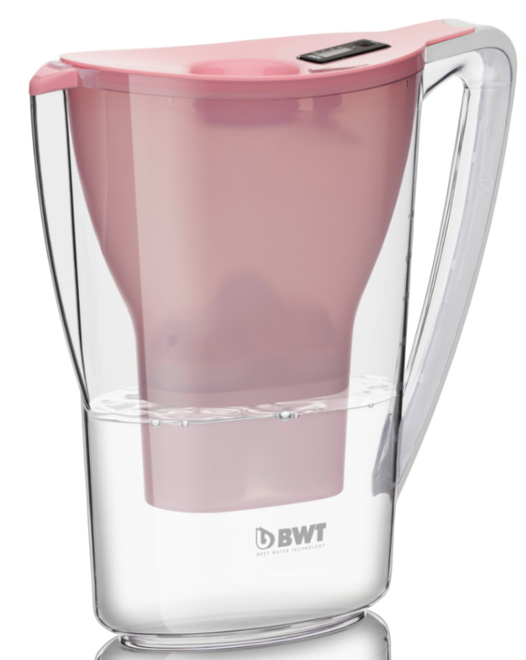 Water filter jug Penguin 2.7 litres Pink with Magnesium Mineralized Water Water Filter Jug Penguin 2.7L Pink