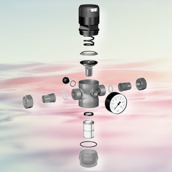 D1 eco pressure reducing valve