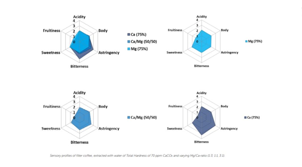 calcium and magnesium ratio in the water