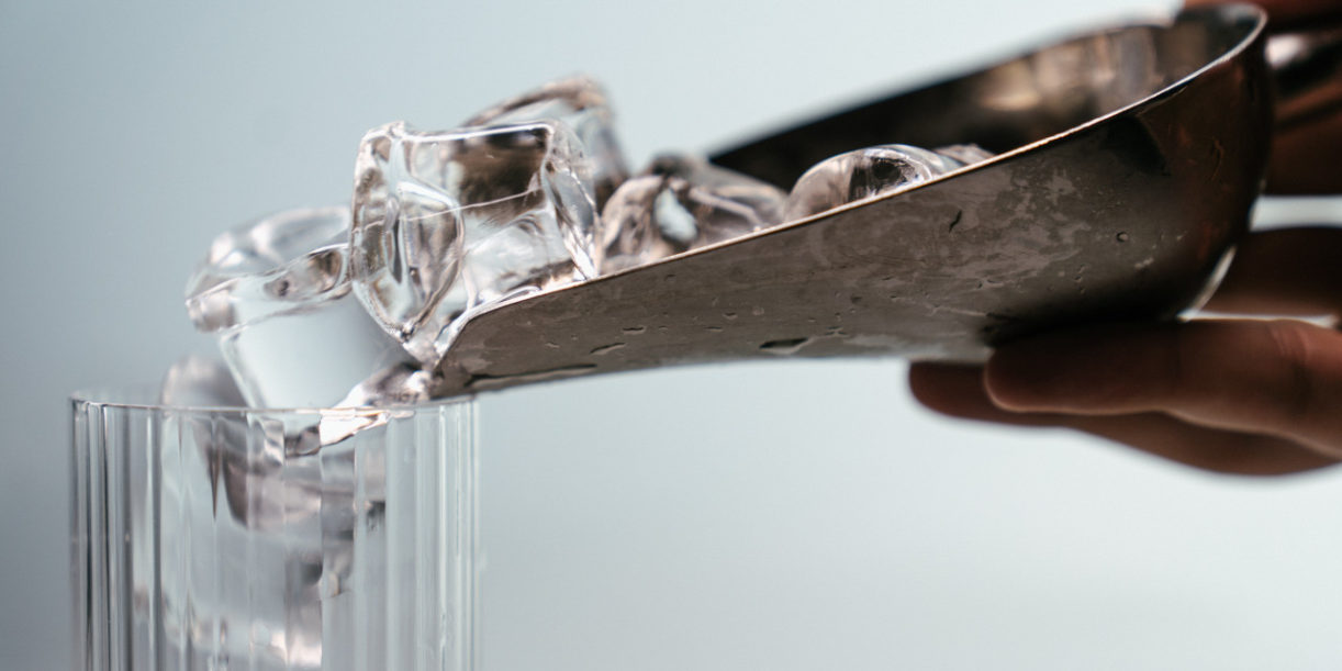 For crystal clear ice, choose the right water