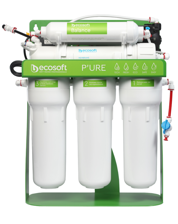 BWT Ecosoft P'URE Balance 6-Stage Reverse Osmosis System