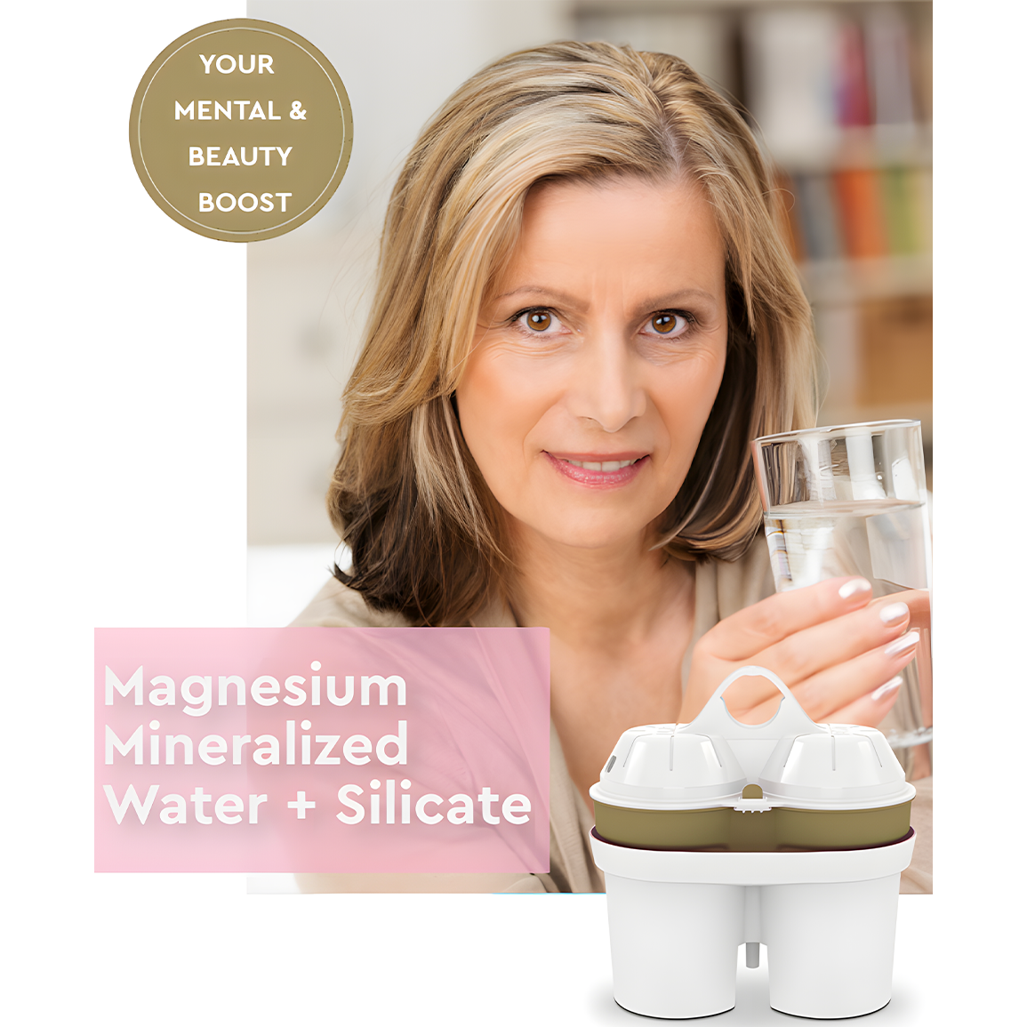 Magnesium Mineralized Water + Silicate
