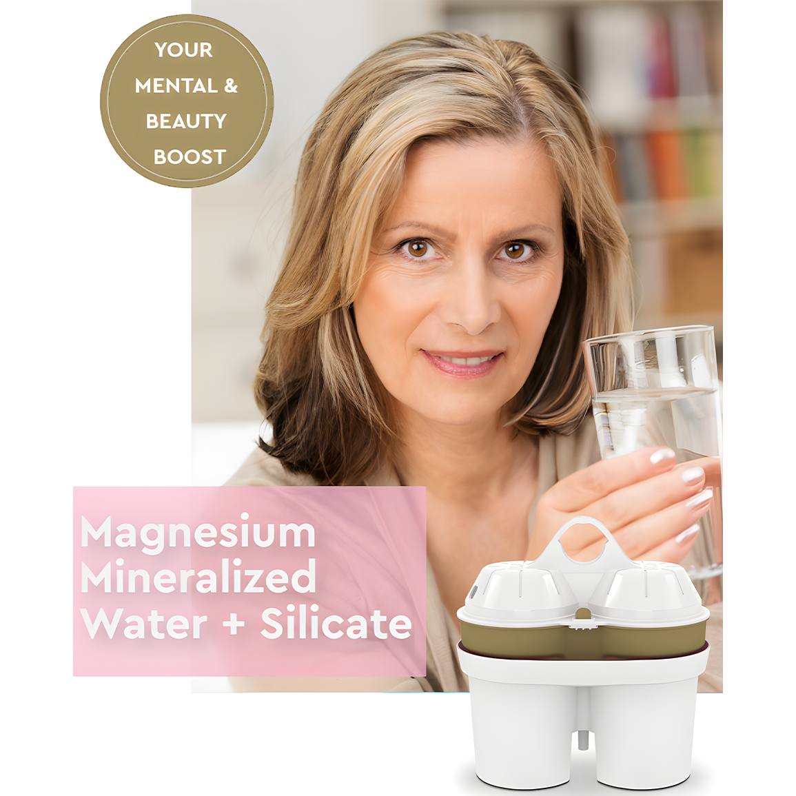 Magnesium Mineralized Water + Silicate