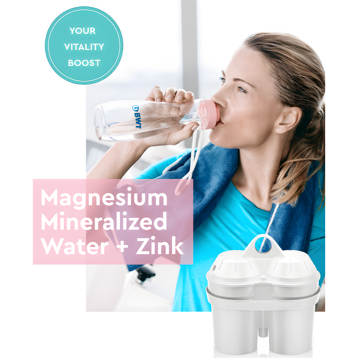 Magnesium Mineralized Water + Zinc
