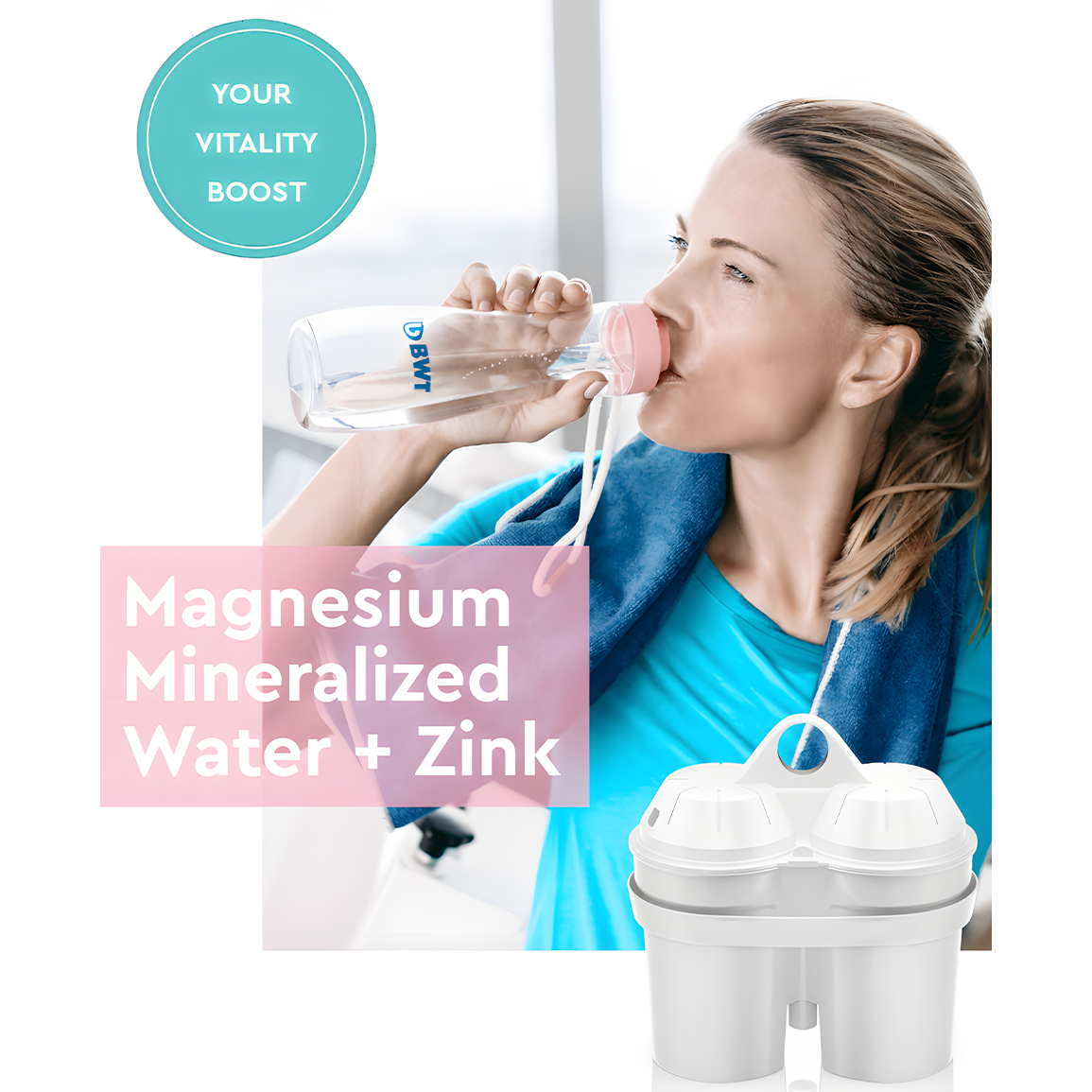 Magnesium Mineralized Water + Zinc